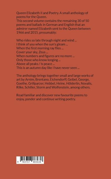 Produktbild: Queen Elizabeth II. There is no time for poetry