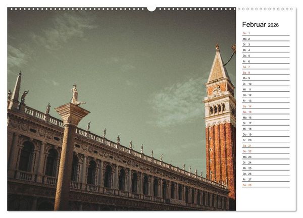 Produktbild: Traumstadt Venedig (Wandkalender 2026 DIN A2 quer), CALVENDO Monatskalender