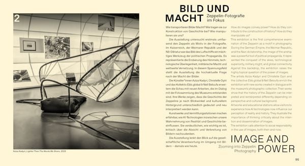 Produktbild: Zeppelin. Bild und Macht / Power and Image