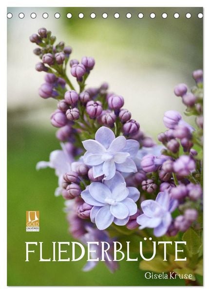 Fliederblüte (Tischkalender 2026 DIN A5 hoch), CALVENDO Monatskalender