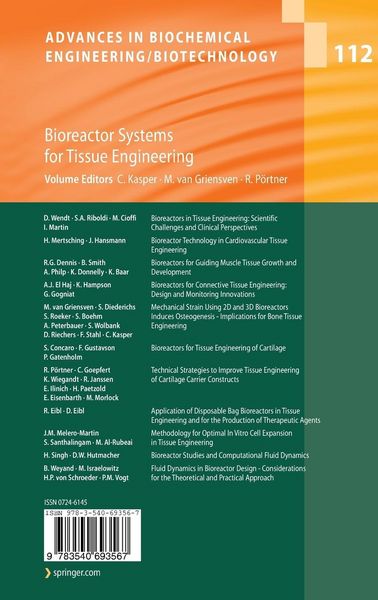 Produktbild: Bioreactor Systems for Tissue Engineering