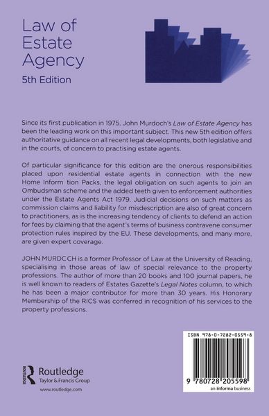 Produktbild: Law of Estate Agency