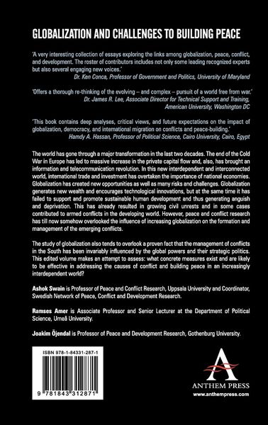 Produktbild: Globalization and Challenges to Building Peace