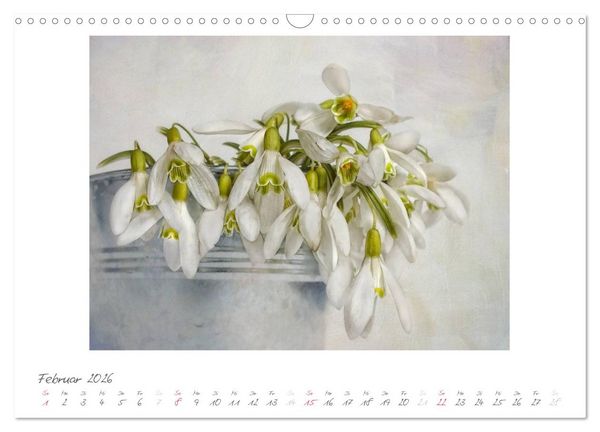Produktbild: Vintage Flowers (Wandkalender 2026 DIN A3 quer), CALVENDO Monatskalender