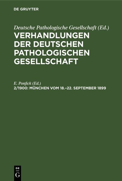 Produktbild: M&uuml;nchen vom 18.&ndash;22. September 1899