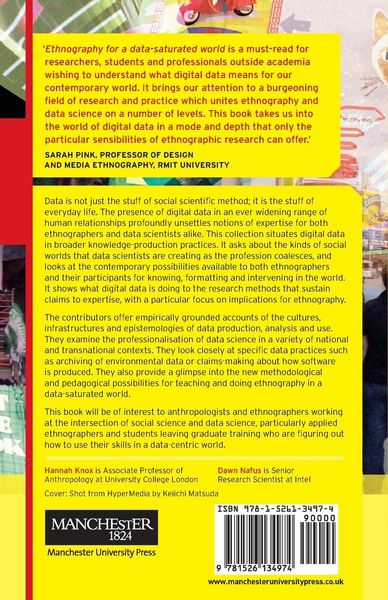 Produktbild: Ethnography for a data-saturated world