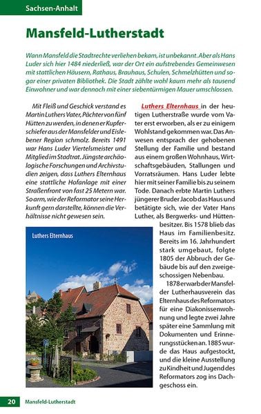 Produktbild: Der Reformator Martin Luther - Reisef&uuml;hrer