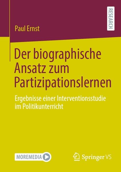 Produktbild: Der biographische Ansatz zum Partizipationslernen