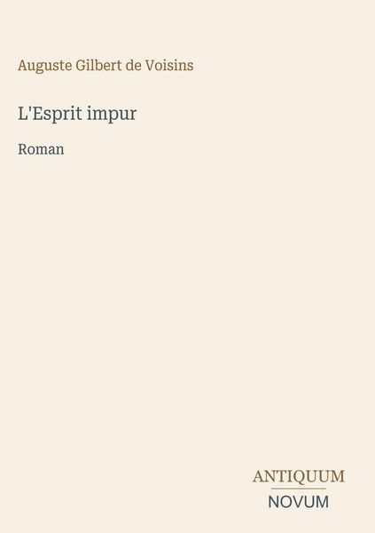 Produktbild: L'Esprit impur