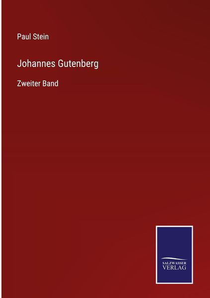 Produktbild: Johannes Gutenberg