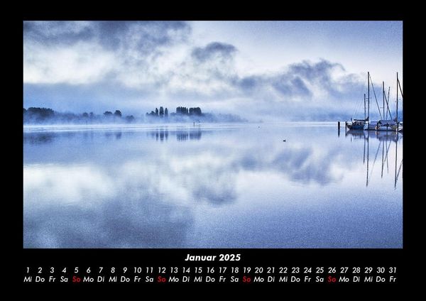 Produktbild: Seeblick 2025 Fotokalender DIN A3