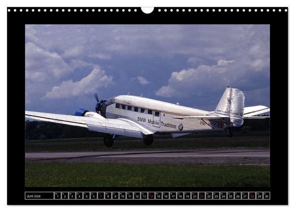 Produktbild: JU-AIR Ju-52 (Wandkalender 2026 DIN A3 quer), CALVENDO Monatskalender