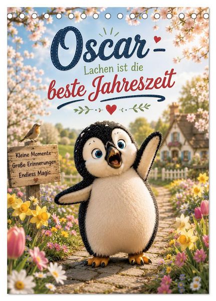 Produktbild: Oscar - Lachen ist die beste Jahreszeit (Tischkalender 2027 DIN A5 hoch), CALVENDO Monatskalender