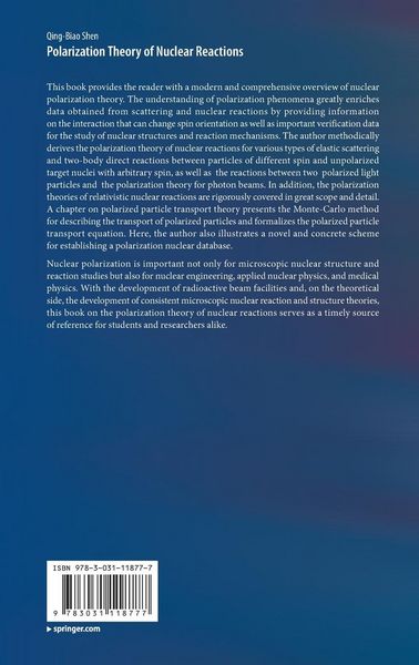 Produktbild: Polarization Theory of Nuclear Reactions