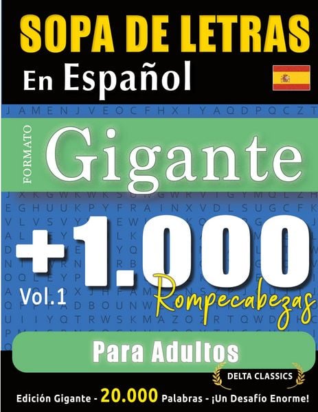 Produktbild: SOPA DE LETRAS EN ESPA&Ntilde;OL FORMATO GIGANTE