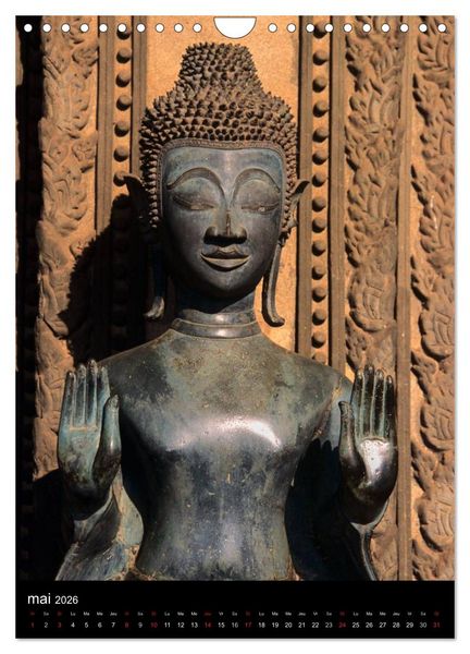 Produktbild: Bouddha Portraits du Sage (Calendrier mural 2026 DIN A4 horizontal), CALVENDO calendrier mensuel