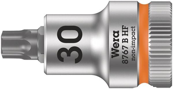 Produktbild: Wera 8767 B HF 05003066001 Innen-Sechsrund (TX) Steckschl&uuml;sseleinsatz T 30 3/8\" (10 mm)