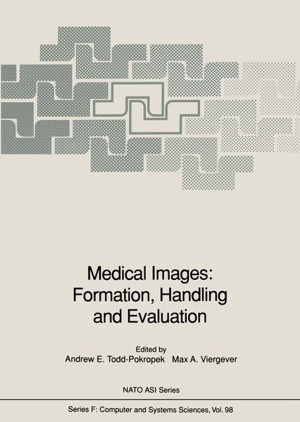Produktbild: Medical Images: Formation, Handling and Evaluation