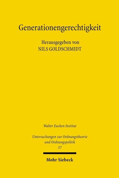 Produktbild: Generationengerechtigkeit