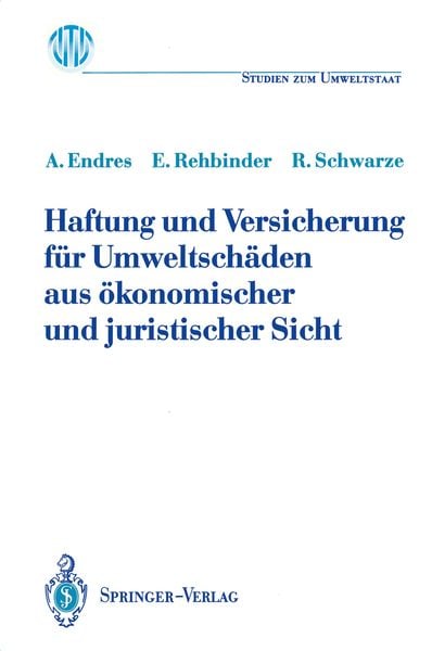 Produktbild: Haftung und Versicherung für Umweltschäden aus ökonomischer und juristischer Sicht