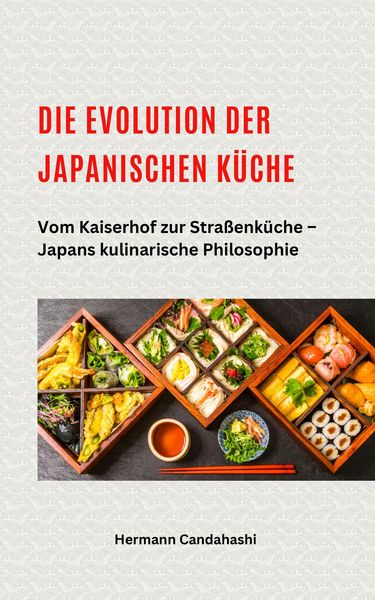 Produktbild: Die Evolution der japanischen K&uuml;che - Vom Kaiserhof zur Stra&szlig;enk&uuml;che - Japans kulinarische Philosophie