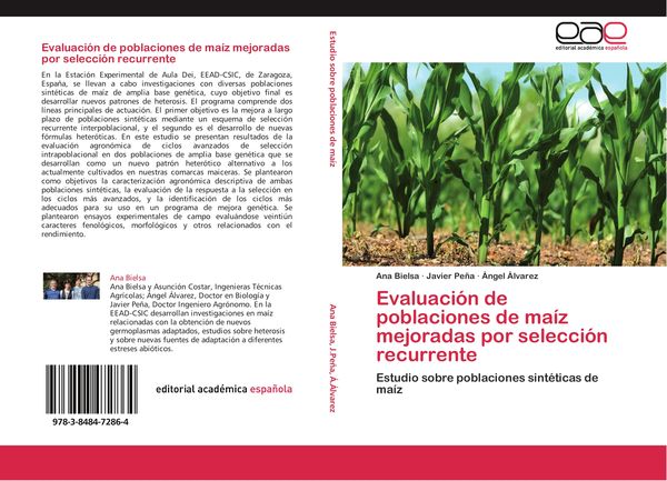 Produktbild: Evaluaci&oacute;n de poblaciones de ma&iacute;z mejoradas por selecci&oacute;n recurrente