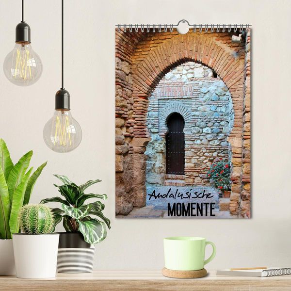 Produktbild: Andalusische Momente (Wandkalender 2026 DIN A4 hoch), CALVENDO Monatskalender