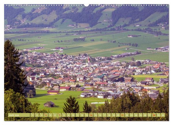 Produktbild: Ein Herz f&uuml;r das Zillertal (hochwertiger Premium Wandkalender 2026 DIN A2 quer), Kunstdruck in Hochglanz