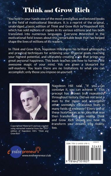 Produktbild: Think And Grow Rich