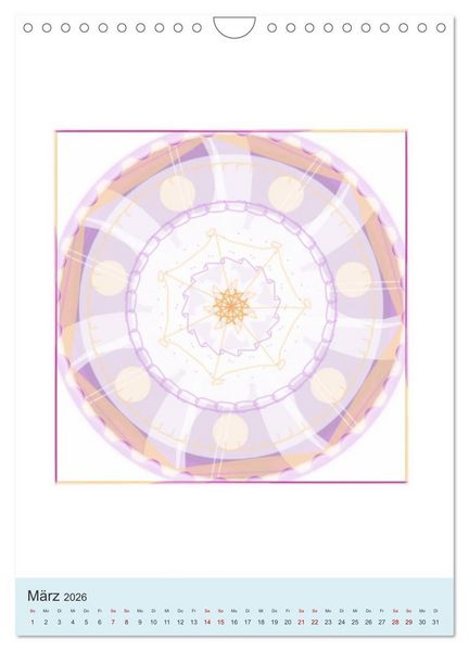 Produktbild: Transluzent-Mandalas (Wandkalender 2026 DIN A4 hoch), CALVENDO Monatskalender