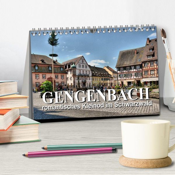 Produktbild: Gengenbach - romantisches Kleinod im Schwarzwald (Tischkalender 2026 DIN A5 quer), CALVENDO Monatskalender