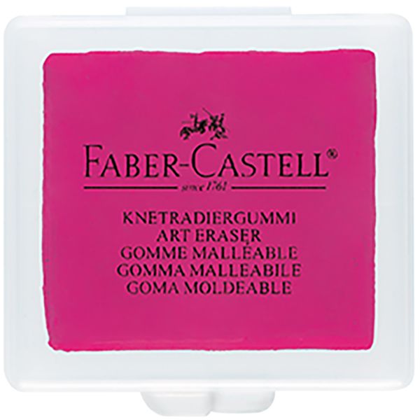 Produktbild: Faber-Castell Knetradierer Art Eraser, pink, blau, t&uuml;rkis