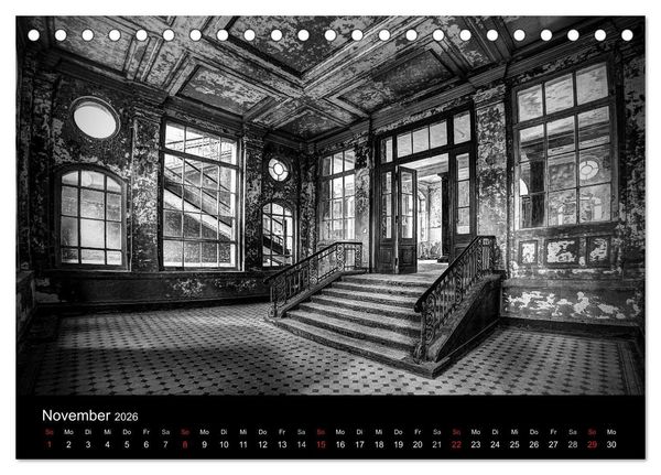 Produktbild: lost beauty (Tischkalender 2026 DIN A5 quer), CALVENDO Monatskalender