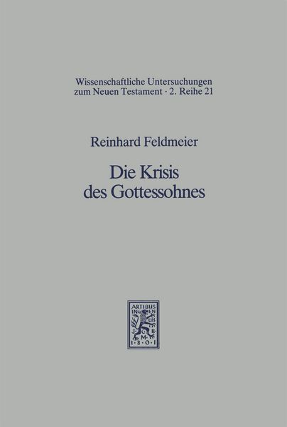 Produktbild: Die Krisis des Gottessohnes