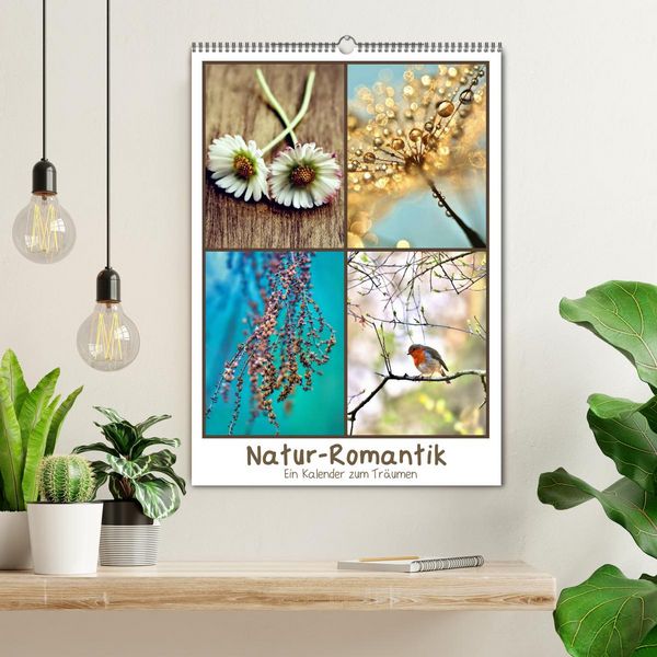 Produktbild: Natur-Romantik (Wandkalender 2026 DIN A2 hoch), CALVENDO Monatskalender