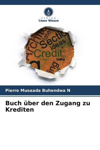 Produktbild: Buch &uuml;ber den Zugang zu Krediten