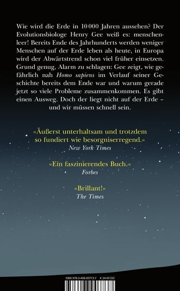 Produktbild: Aufstieg und Fall der Menschheit