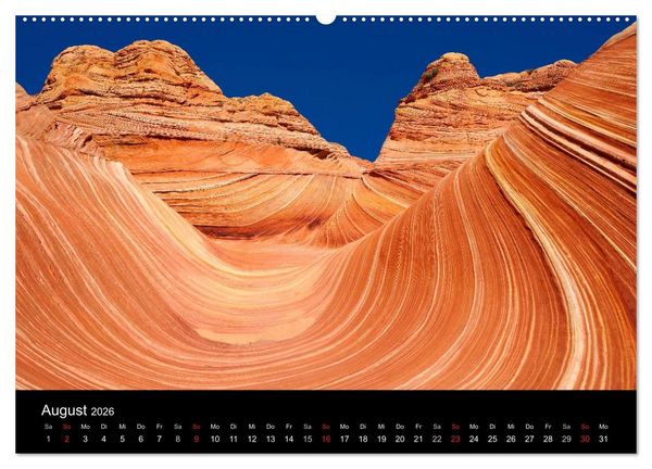 Produktbild: USA - Der Wilde Westen (hochwertiger Premium Wandkalender 2026 DIN A2 quer), Kunstdruck in Hochglanz