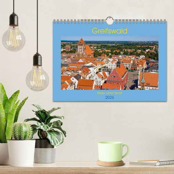 Produktbild: Greifswald, Bilder einer Stadt (Wandkalender 2026 DIN A4 quer), CALVENDO Monatskalender