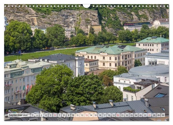 Produktbild: SALZBURG Blicke auf die Mozartstadt (Wandkalender 2026 DIN A3 quer), CALVENDO Monatskalender