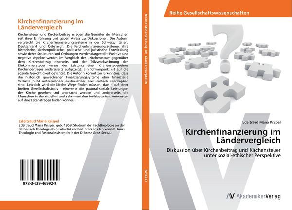 Kirchenfinanzierung im Ländervergleich, Taschenbuch von Edeltraud Maria Krispel, AV Akademikerverlag, 9783639469929