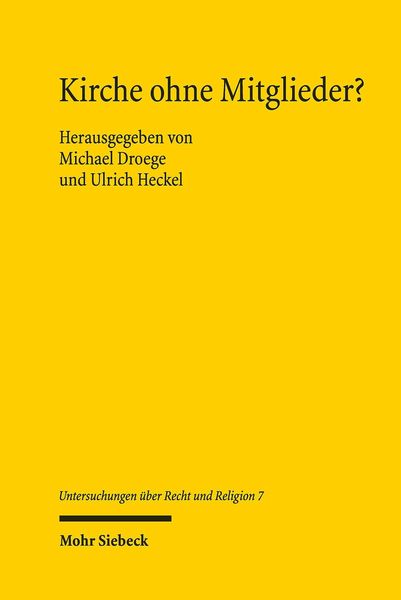 Produktbild: Kirche ohne Mitglieder?