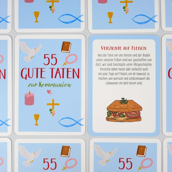 55 gute Taten zur Kommunion