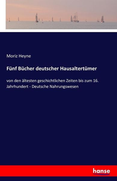 Produktbild: F&uuml;nf B&uuml;cher deutscher Hausaltert&uuml;mer