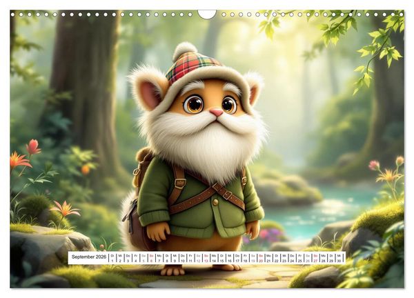 Produktbild: F&uuml;r mich bist du sch&ouml;n! (Wandkalender 2026 DIN A3 quer), CALVENDO Monatskalender
