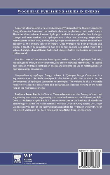 Produktbild: Compendium of Hydrogen Energy