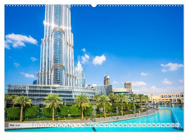 Produktbild: Dubai - Traumstadt der Scheichs (Wandkalender 2026 DIN A2 quer), CALVENDO Monatskalender