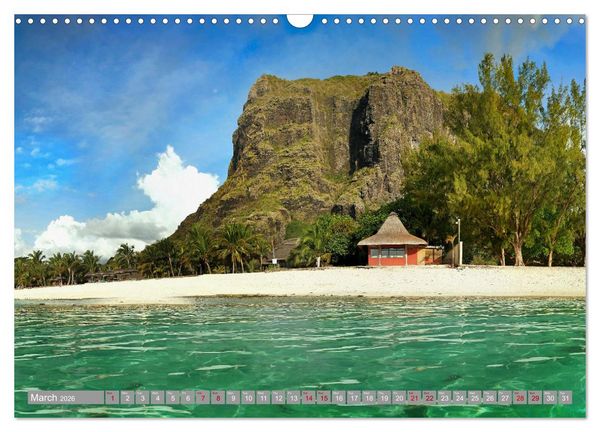 Produktbild: Mauritius A Tropical Paradise in The Indian Ocean (Wall Calendar 2026 DIN A3 landscape), CALVENDO 12 Month Wall Calendar