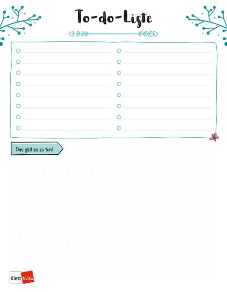 Produktbild: To-do-Liste f&uuml;r die Kita