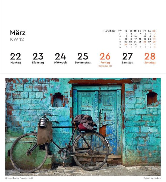 Produktbild: T&uuml;ren - KUNTH Postkartenkalender 2027